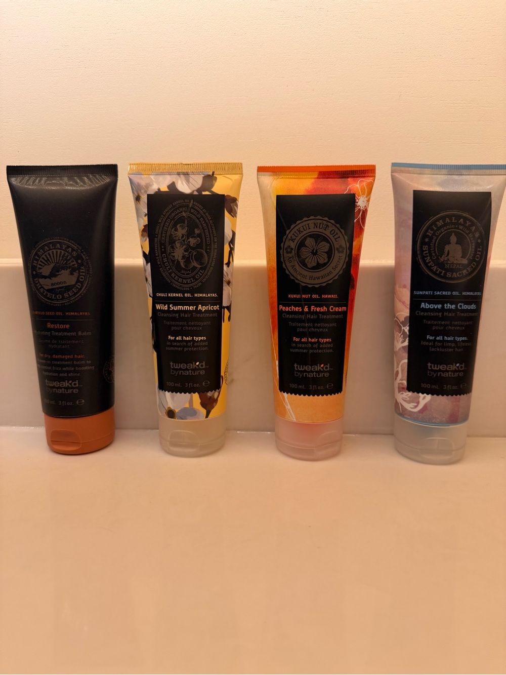 Lot of 4 Tweak’D by Nature treatments - sealed!